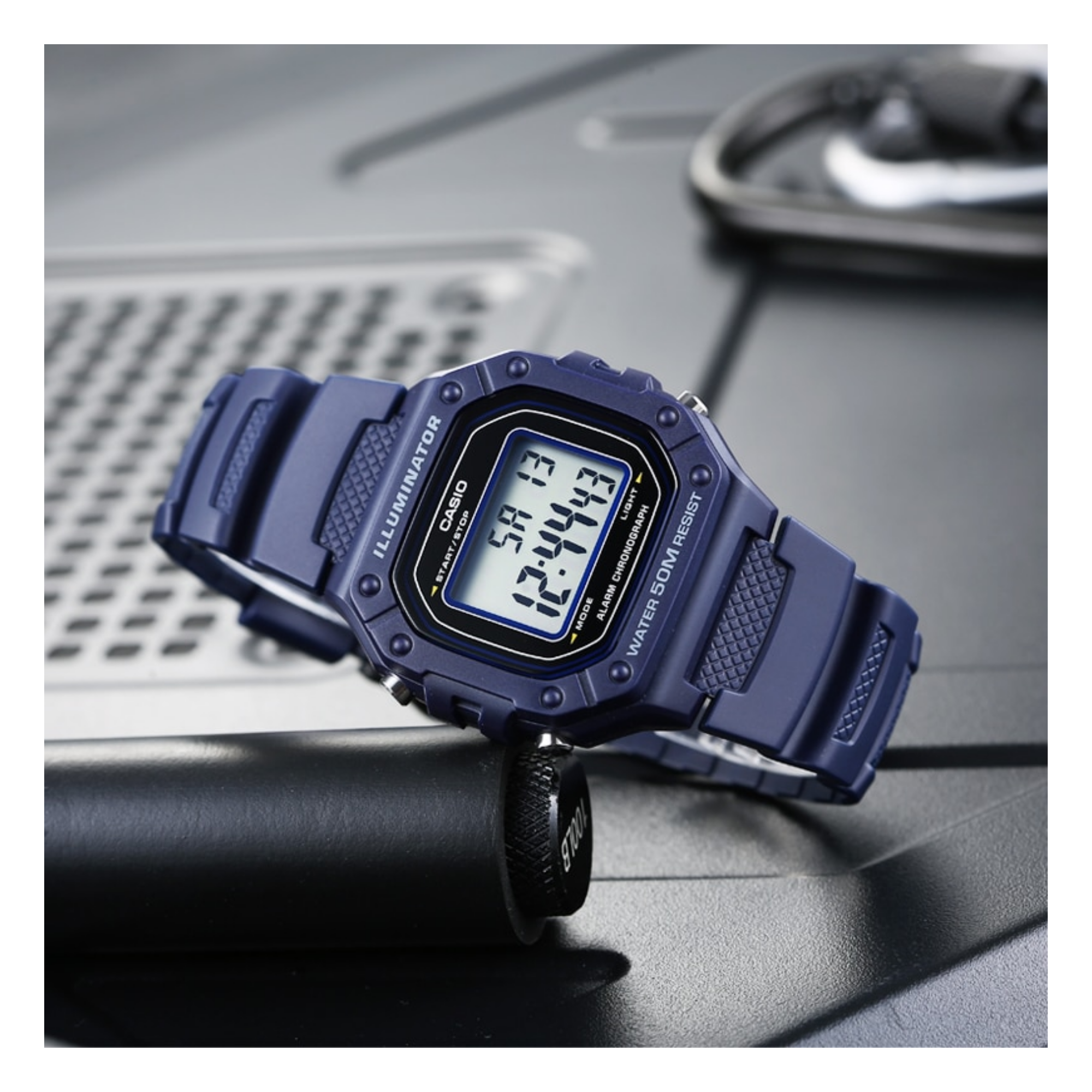 Casio W-218H-2AVDF Men's Watch description image