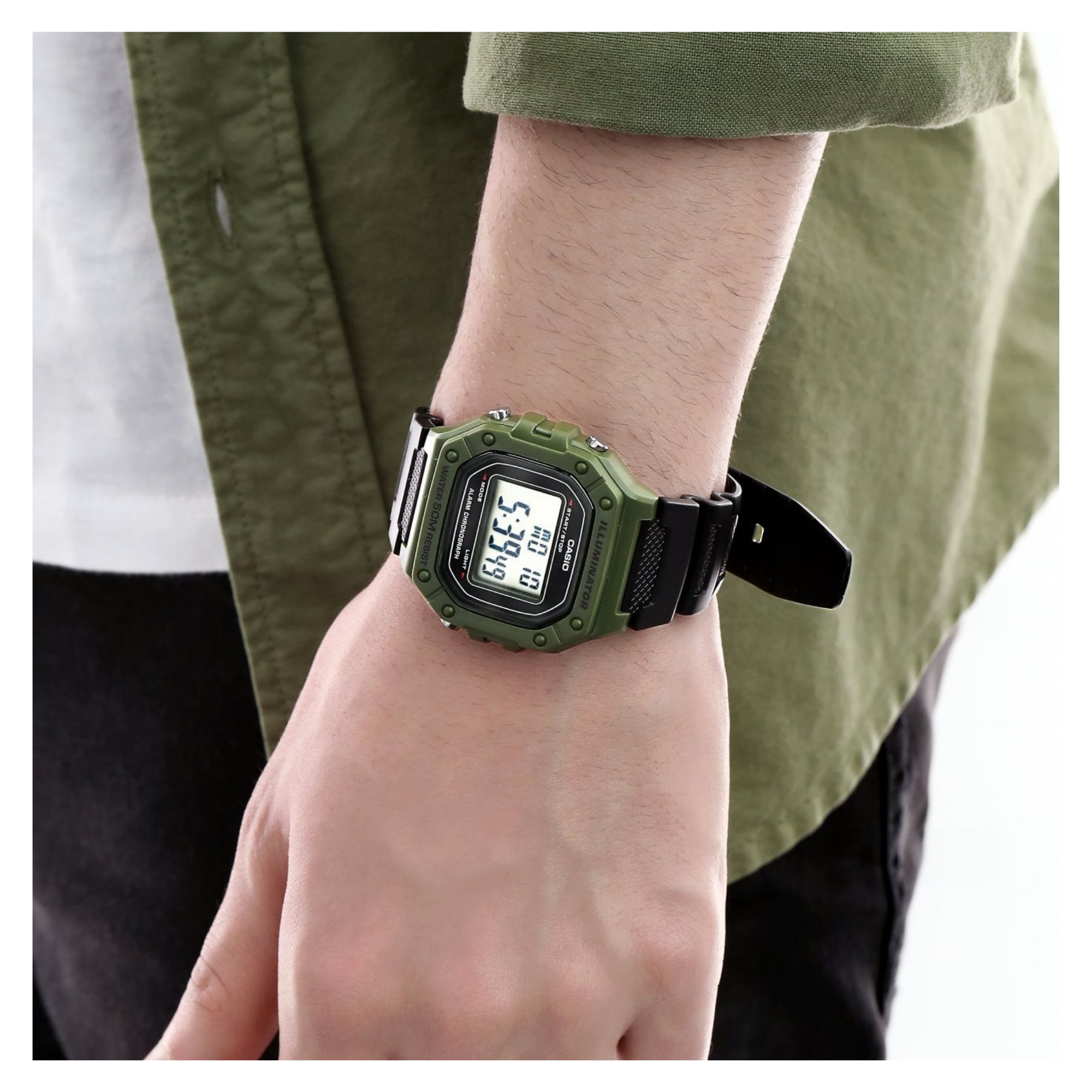 Casio W-218H-3AVDF Watch