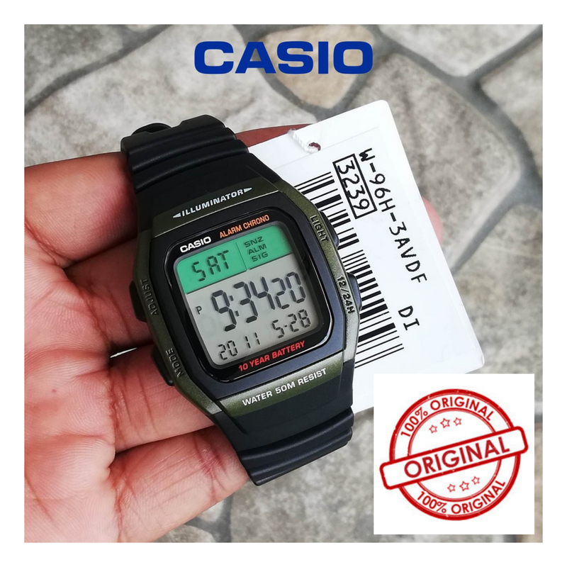 Casio W-96H-3AVDF Watch