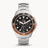 WW1709 Fossil FB-03 Chronograph Stainless Steel Chain Watch FS5768