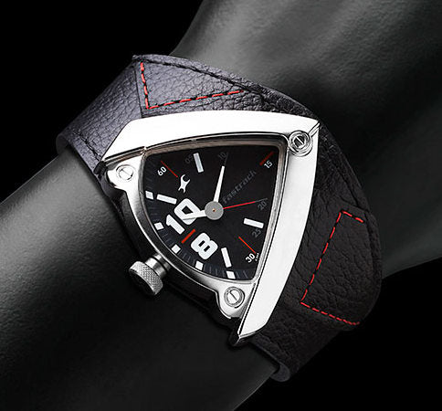 WW2200 Fastrack Bikers Leather Belt Watch 3022SL02