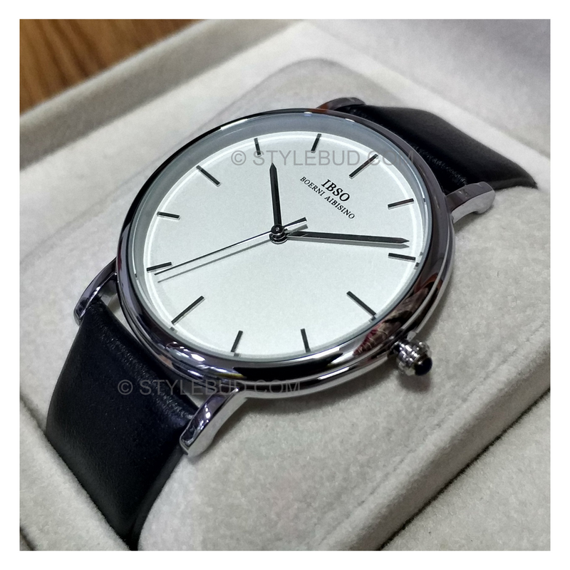 WW0328 IBSO Slim Leather Belt Watch S8200G