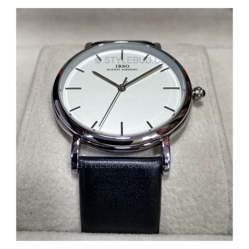 WW0328 IBSO Slim Leather Belt Watch S8200G