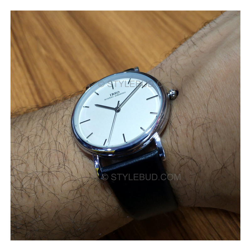 WW0328 IBSO Slim Leather Belt Watch S8200G