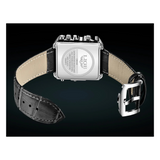 WW1729 Lige Triple Time Square Stainless Steel Belt Watch 8925