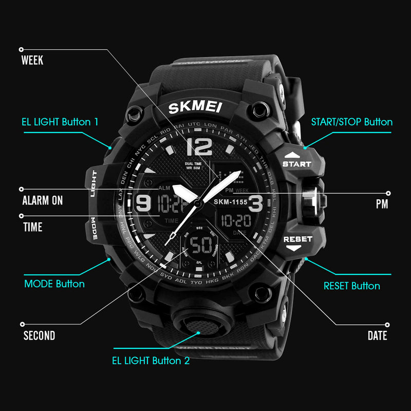 WW1778 SKMEI 1155B Watch