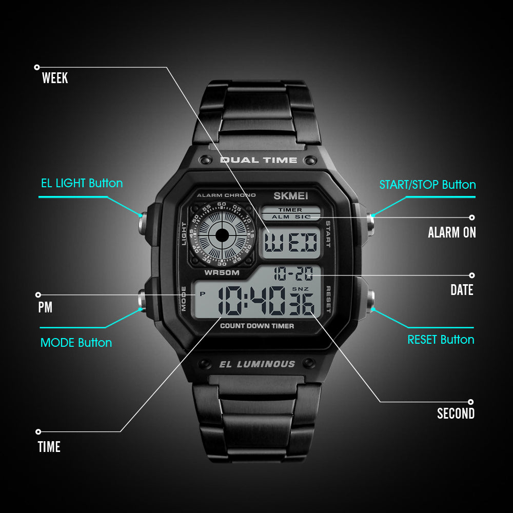 WW1851 Skmei 1335 Watch