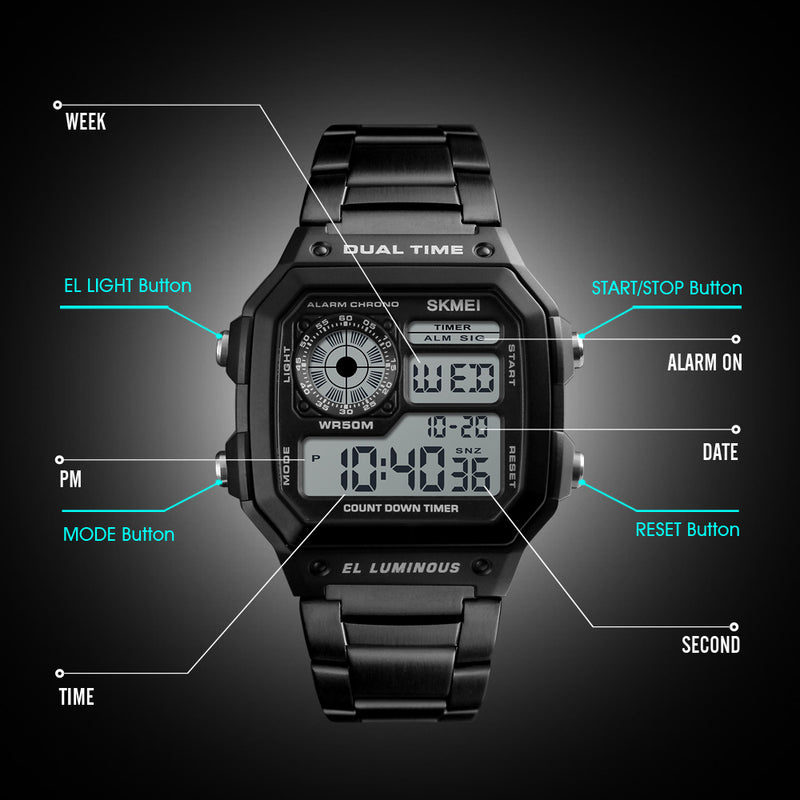 WW1851 Skmei 1335 Watch