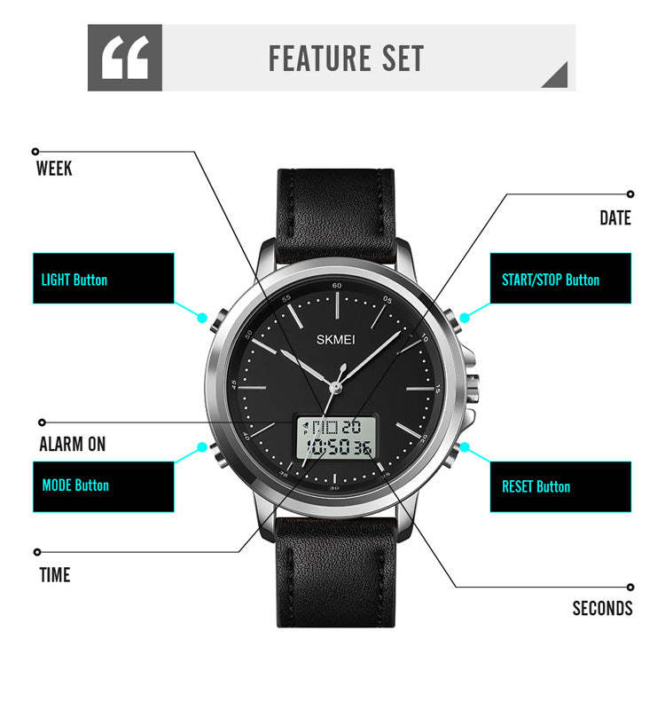 WW1862 Skmei 1652 Watch
